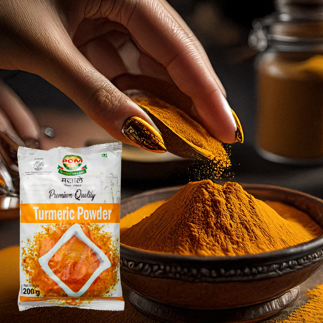Pudră de Turmeric 100% Pur - 200g